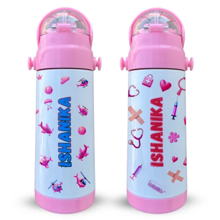 Girls Personalized Insulated Water Bottle